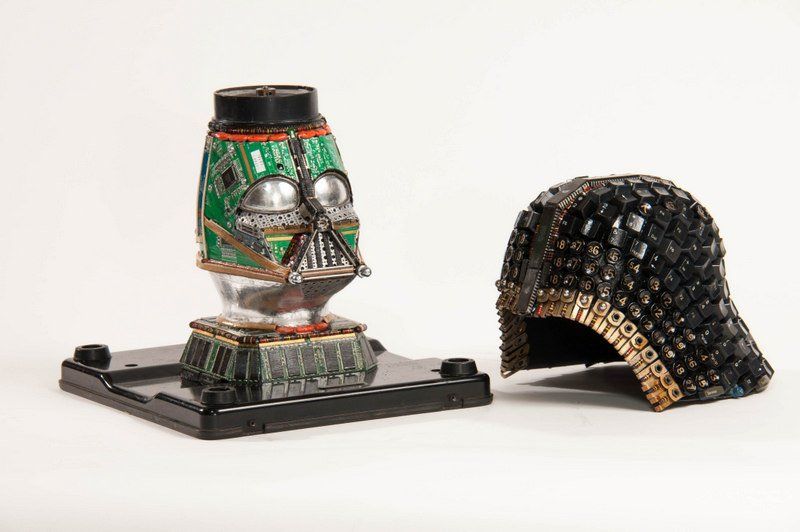 Star Wars : de fabuleuses sculptures fabriquées avec des matériaux recyclés #36