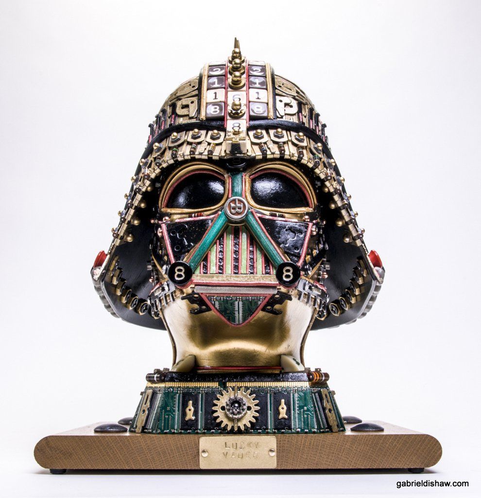 Star Wars : de fabuleuses sculptures fabriquées avec des matériaux recyclés #45