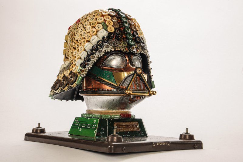Star Wars : de fabuleuses sculptures fabriquées avec des matériaux recyclés #40