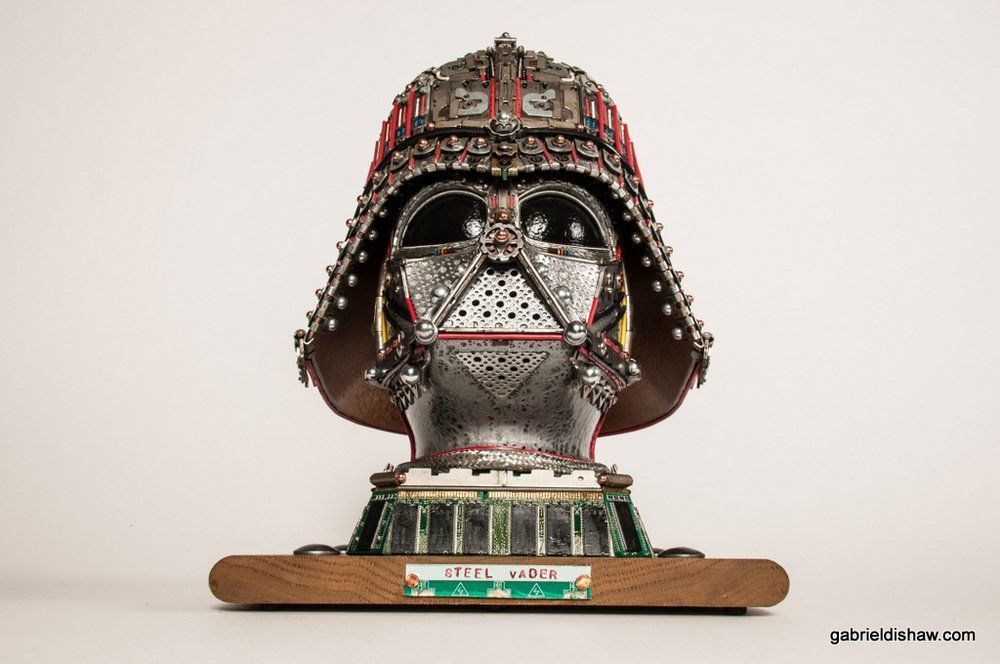 Star Wars : de fabuleuses sculptures fabriquées avec des matériaux recyclés #38