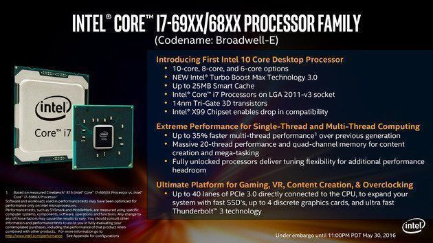 Intel annonce un nouveau Core i7 Extreme Edition 2x plus rapide