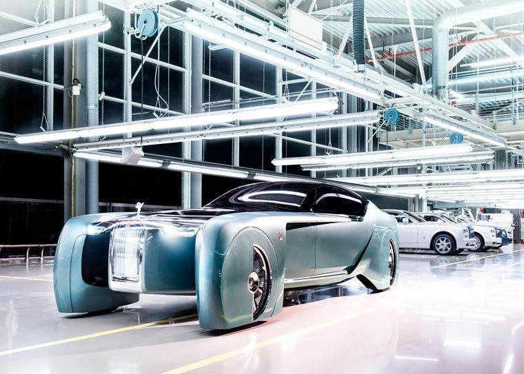 Ce concept car Rolls-Royce est piloté par une IA #7
