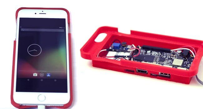 Cette coque transforme votre iPhone en smartphone Android
