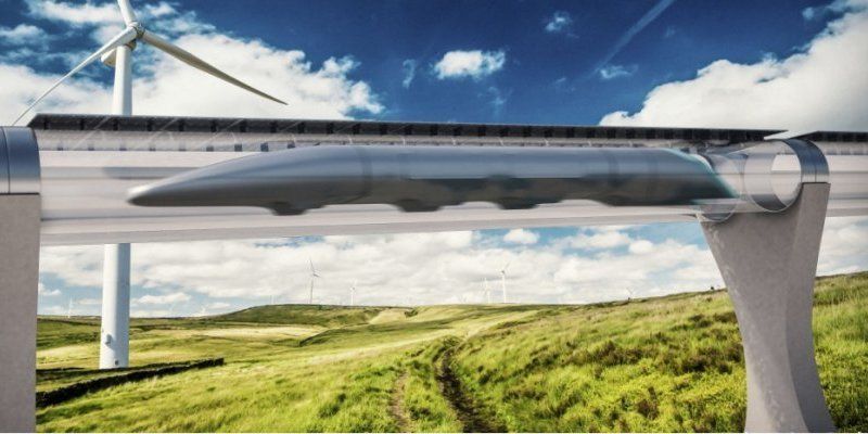 Hyperloop : un train supersonique propulsé dans un tube à 1200 km/h