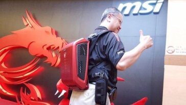 pc backpack de MSI