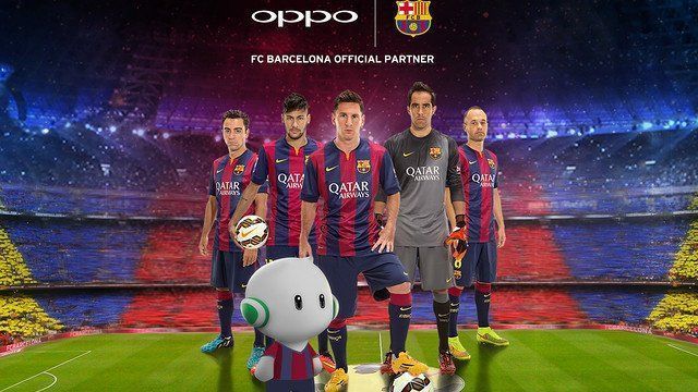 Oppo lance un smartphone aux couleurs du Barça #2