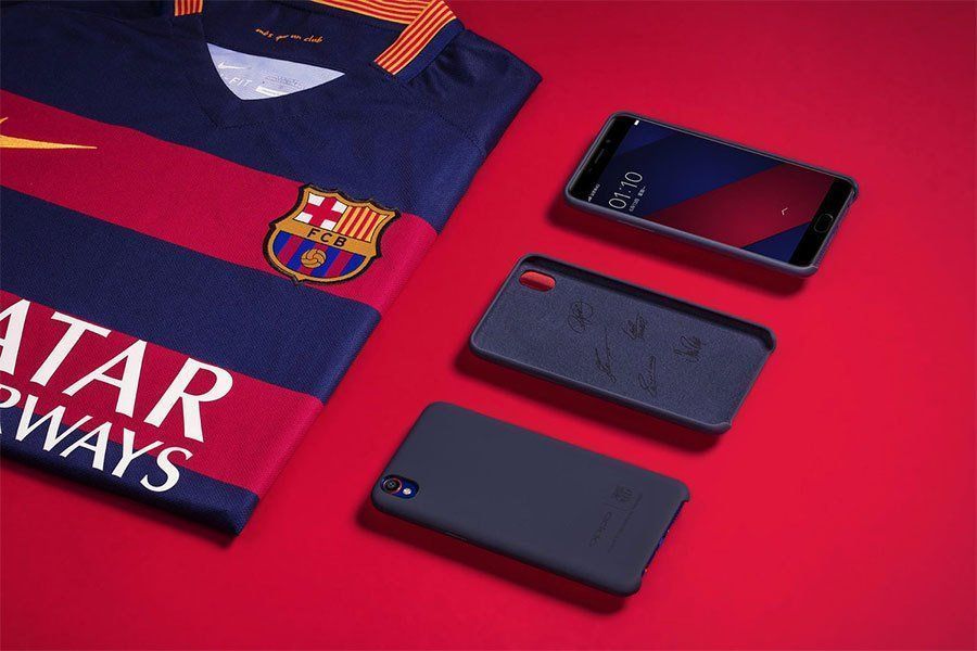 Oppo lance un smartphone aux couleurs du Barça