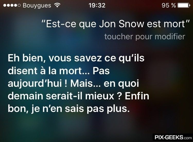 Siri aussi est fan de Game Of Thrones #10