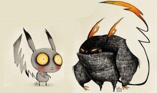 Et si Tim Burton avait dessiné les Pokémon ?