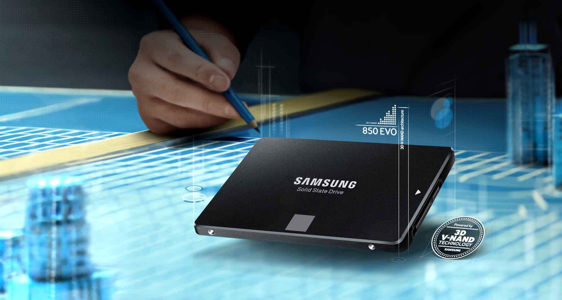 Samsung sort un SSD 850 Evo Series de 4To qui vous coûtera un bras