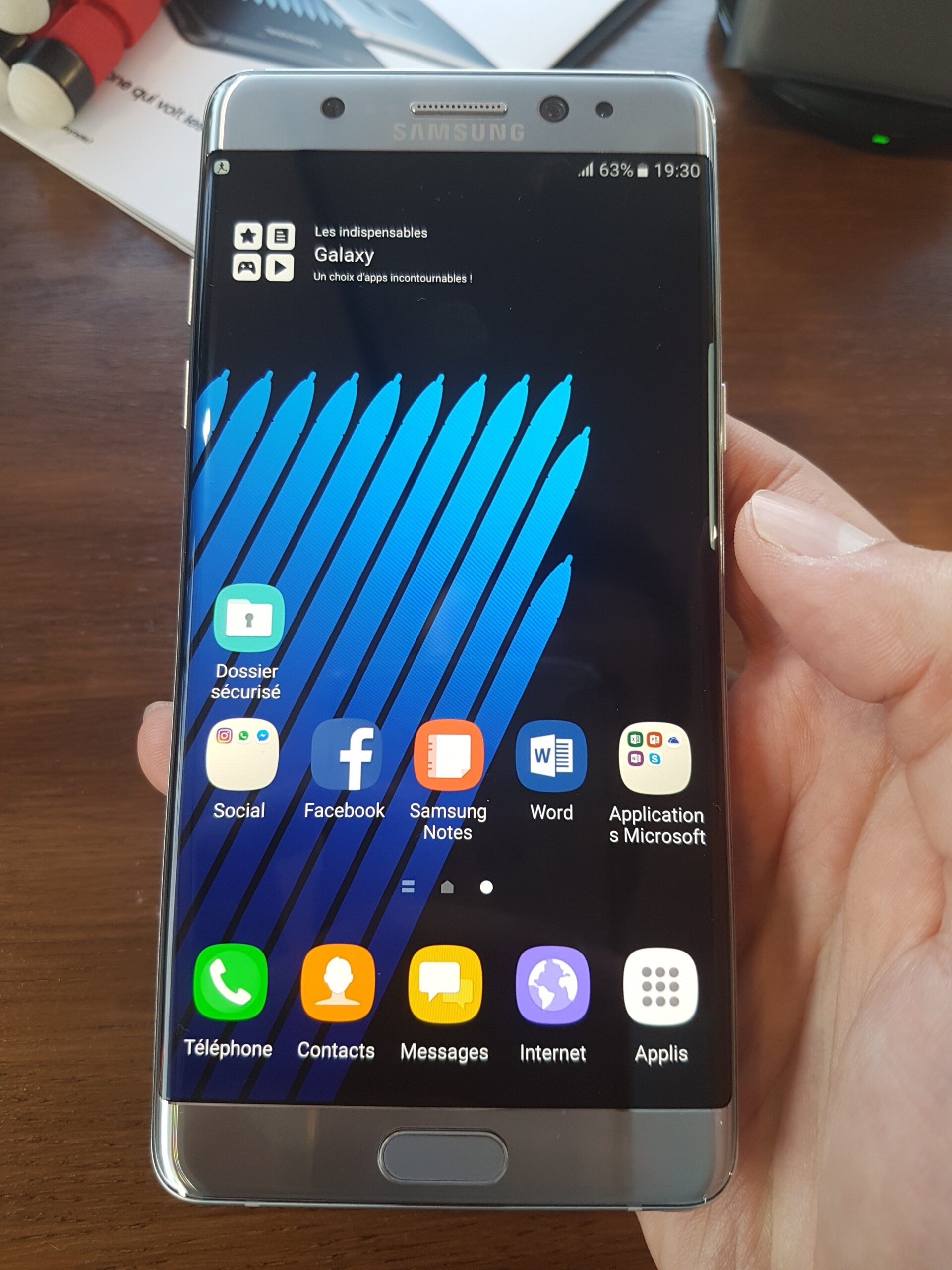 A la découverte du Samsung Galaxy Note 7 #2