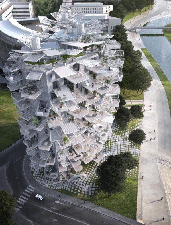 Découvrez l'Arbre Blanc, le projet architectural fou de Montpellier #3