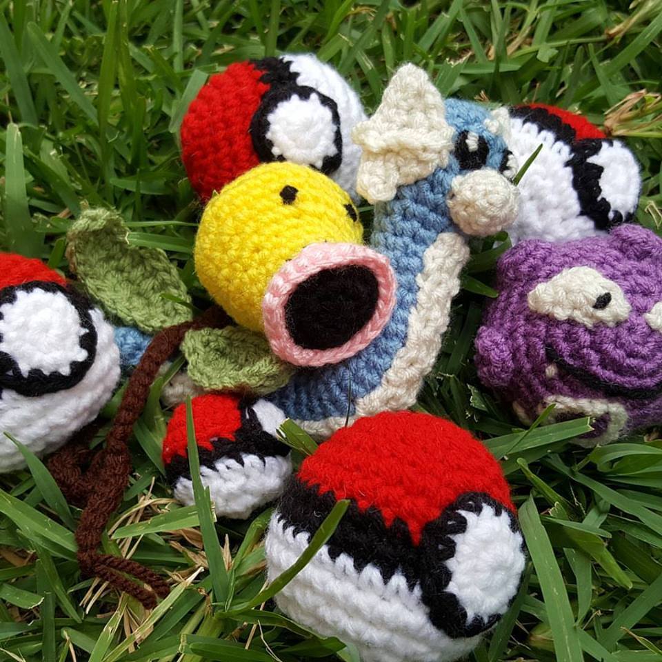 Pokémon GO : Elle tricote des Pokémons en laine qu'elle cache près de Pokéstops #4