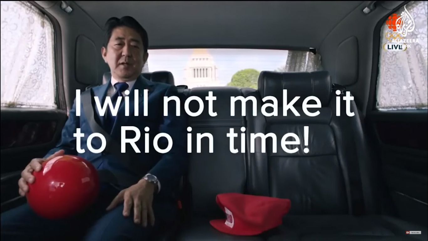 Clôture des JO : le premier ministre japonais apparaît sur scène déguisé en Mario #4