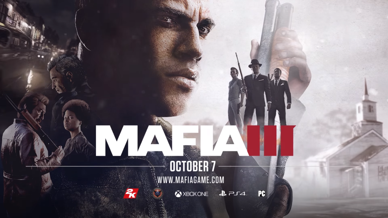 Mafia III s'offre un trailer pour la Gamescom