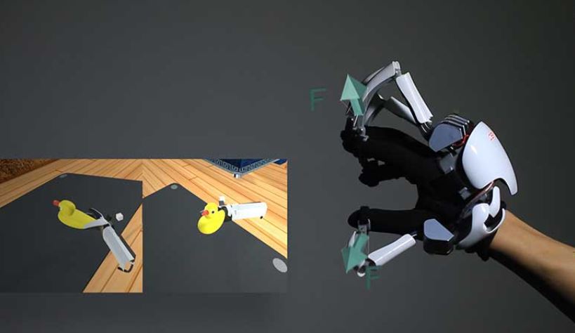 Réalité virtuelle : ces gants vous font ressentir les objets que vous tenez dans le jeu #3