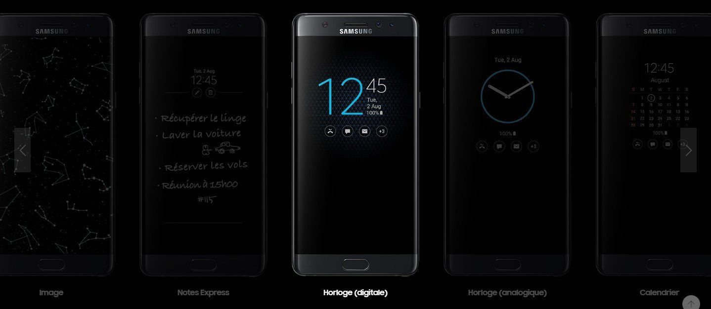 Samsung Galaxy Note 7 : focus sur les nouvelles fonctionnalités #4