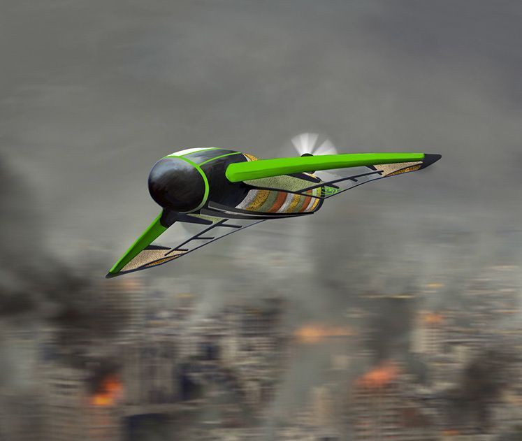 Un drone volant que vous pouvez manger #2
