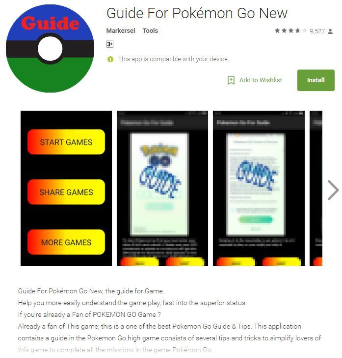 Attention : ce guide pour Pokémon GO peut voler vos données #2
