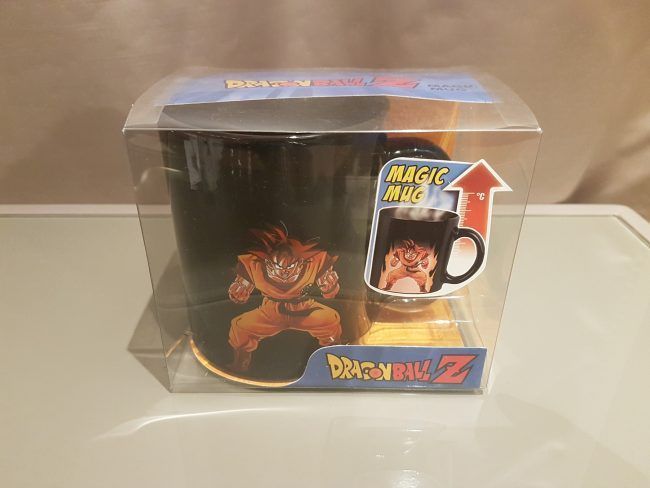 Ce mug Dragon Ball Z transforme Sangoku en Super Guerrier quand votre café est chaud