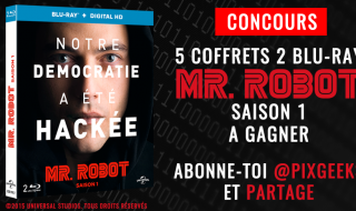 🎁 Concours Mr Robot Saison 1 : 5 coffrets Blu-Ray à gagner