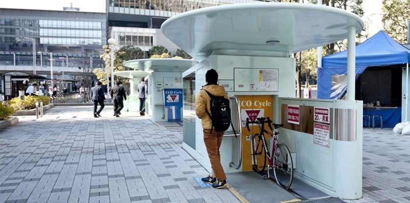ECO Cycle, le parking automatisé qui gare votre vélo pour vous
