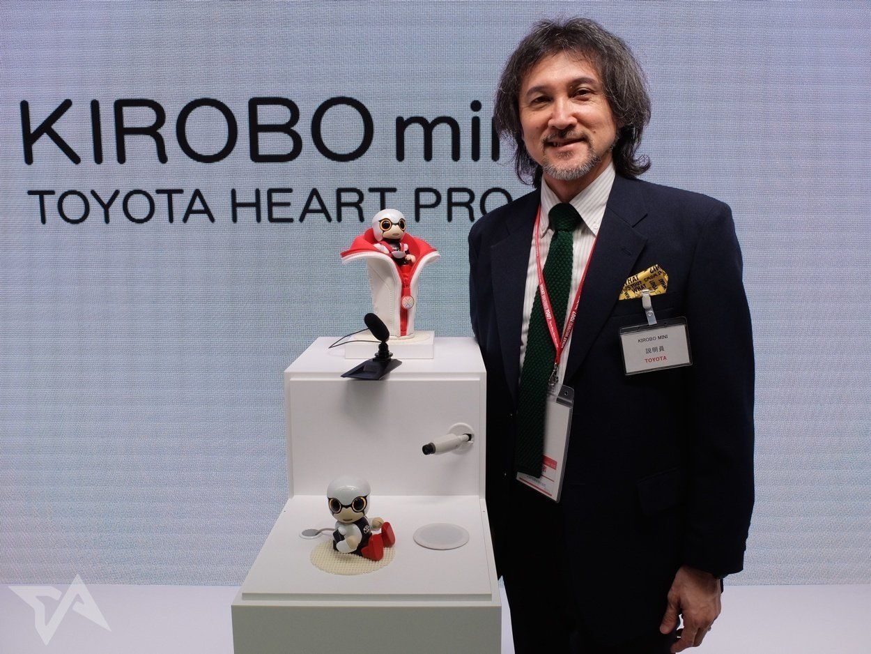 Toyota lance Kirobo Mini, un robot compagnon qui peut tenir une discussion #3
