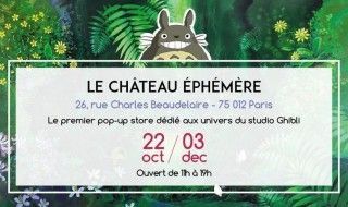 Un magasin éphèmere Ghibli vient d'ouvrir à Paris