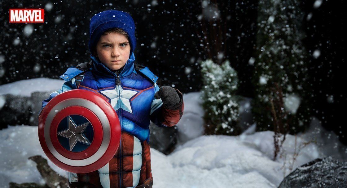 Marvel : des manteaux inspirés des super héros pour combattre l'hiver