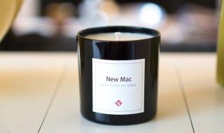 Cette bougie récrée l'odeur d'un Mac neuf