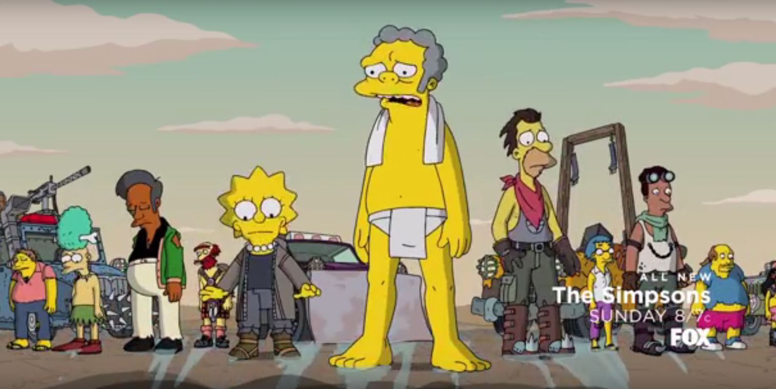 Les Simpson parodient Mad Max pour leur 600ème épisode #4