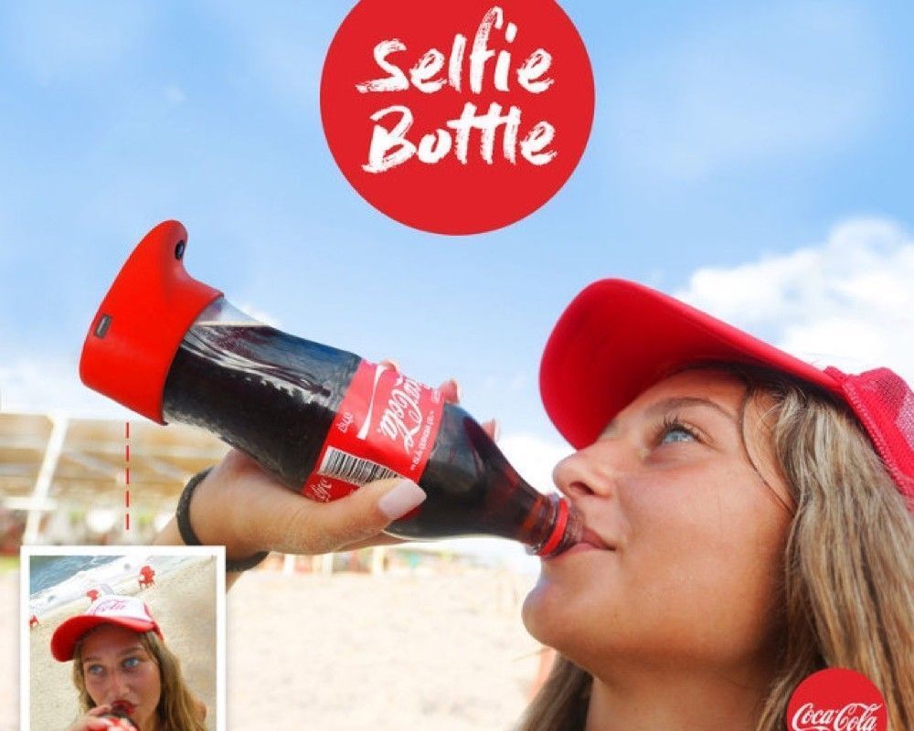 Coca-Cola Selfie Bottle : montrez aux autres de quoi vous avez l'air en buvant du Coca