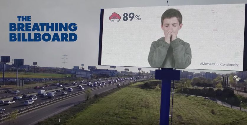 Le taux de pollution s'affiche maintenant en temps réel sur les panneaux publicitaires