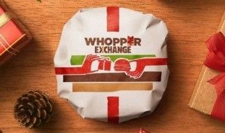 Burger King échange vos cadeaux de Noël décevants contre des Whoppers