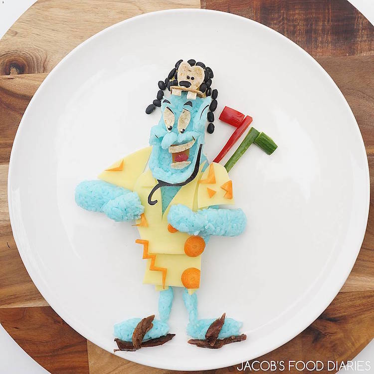 Food art : une maman imagine des plats créatifs inspirés des dessins animés #8