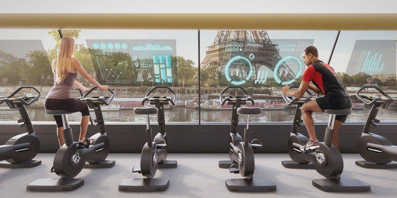 Paris Navigating Gym : une salle de sport qui flotte sur la Seine #3