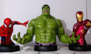 Marvel et Altaya sortent des bustes Spider-Man, Iron Man et Hulk à 4,99€