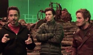 Avengers 3 Infinity War : une vidéo du tournage avec Iron Man, Spider-Man et Star-Lord