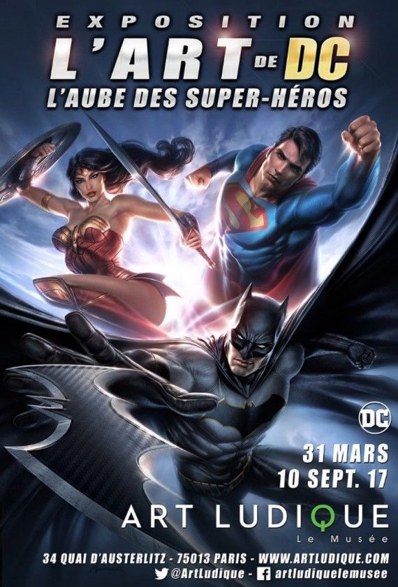 DC Comics : les super héros débarquent dans une exposition à Paris