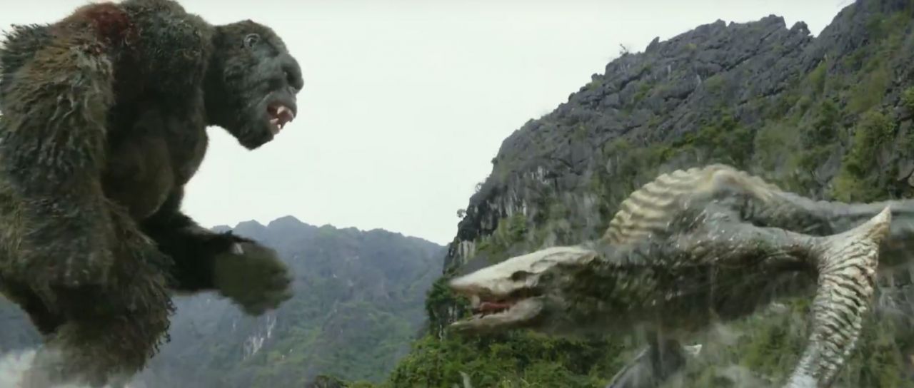 Kong affronte un monstre terrifiant dans ce nouvel extrait