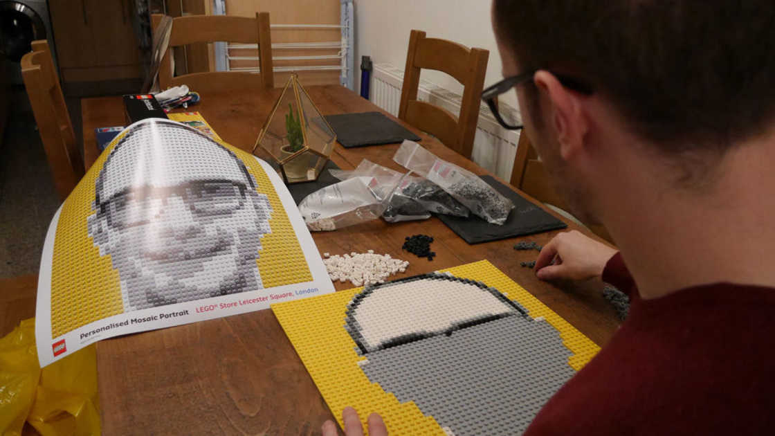 LEGO Mosaic Maker : ce photomaton transforme votre visage en LEGO #6