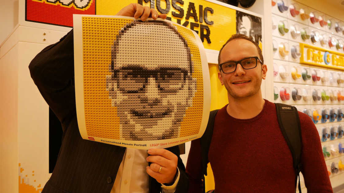 LEGO Mosaic Maker : ce photomaton transforme votre visage en LEGO #4