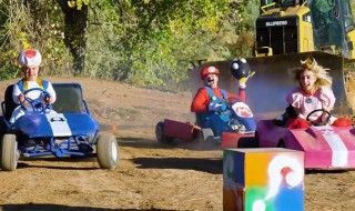 Il recrée une course de Mario Kart en conditions réelles