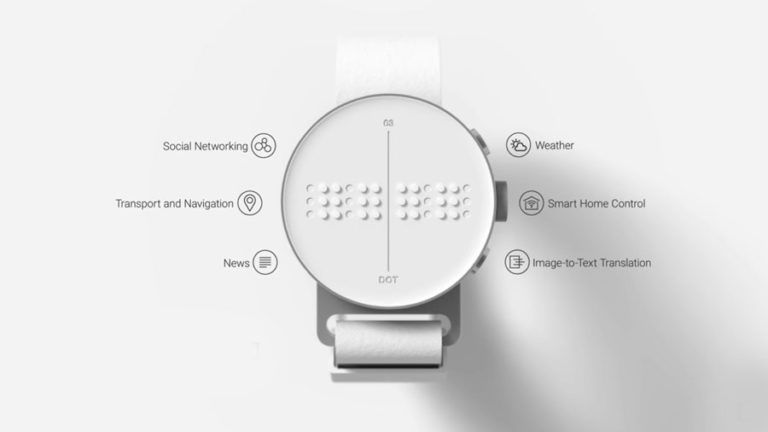 Dot : cette smartwatch pour aveugles affiche l'heure en braille #2