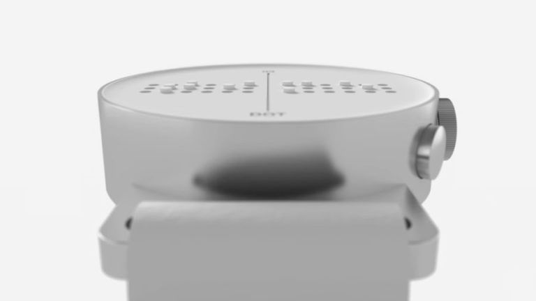 Dot : cette smartwatch pour aveugles affiche l'heure en braille