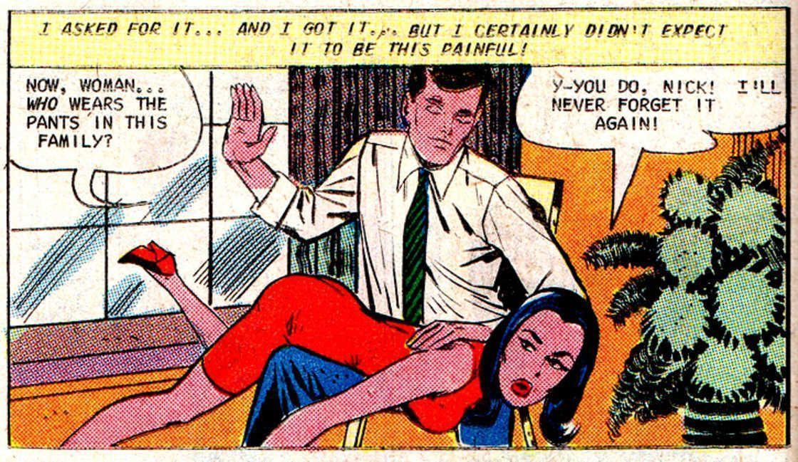 Autrefois Batman et Superman donnaient la fessée aux femmes #17