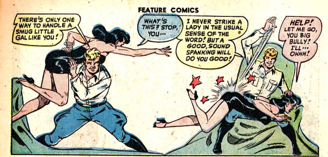 Autrefois Batman et Superman donnaient la fessée aux femmes #7