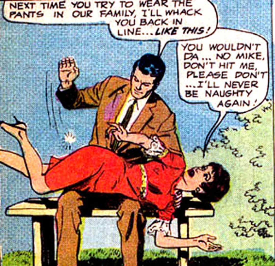 Autrefois Batman et Superman donnaient la fessée aux femmes #5