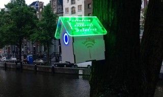 TreeWiFi : un nichoir high tech qui distribue gratuitement du wifi aux citadins