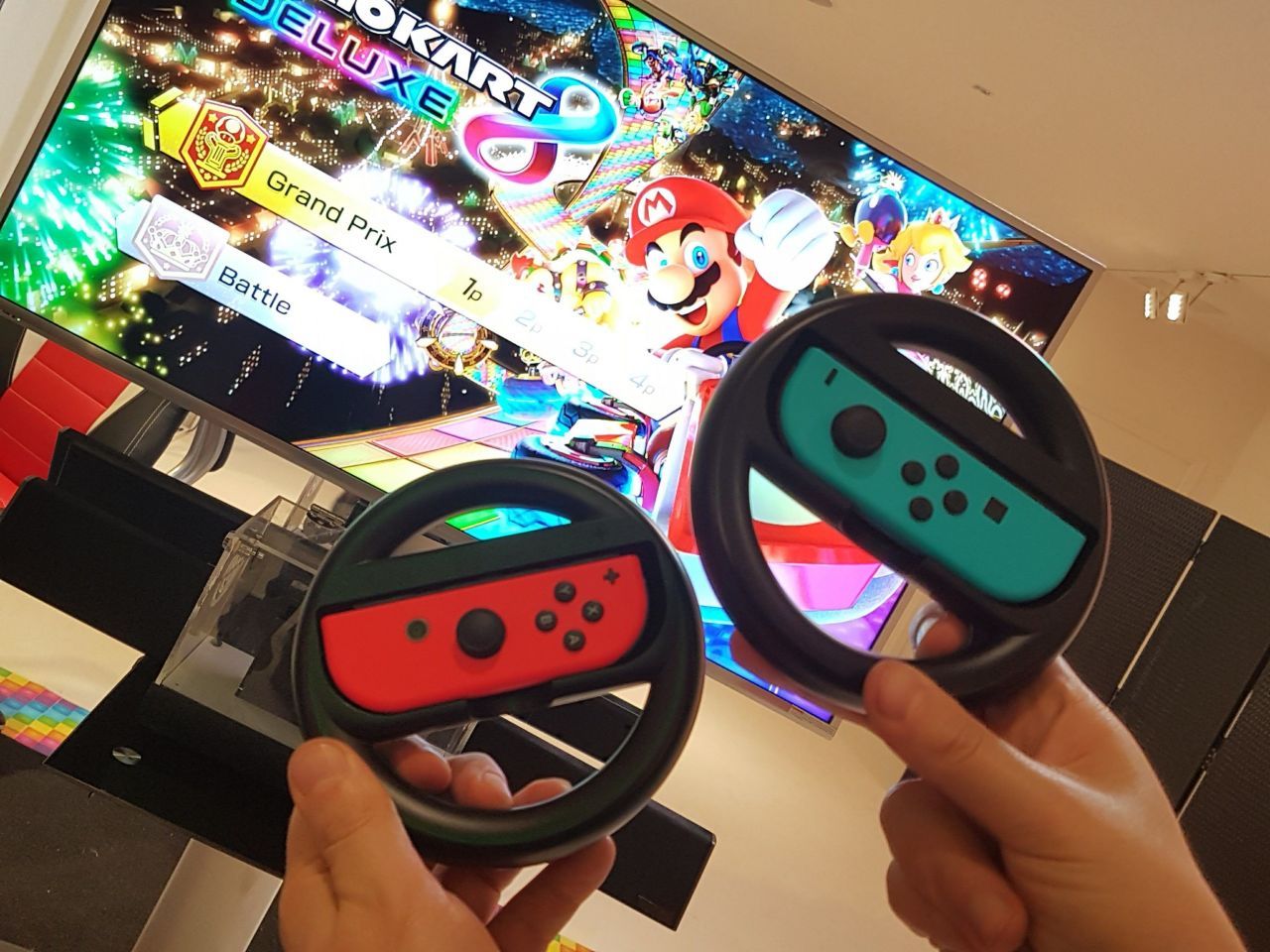 Test 1-2 Switch et Mario Kart 8 Deluxe sur Nintendo Switch